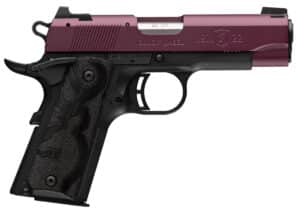Browning 1911-22 Black Label Compact .22 LR 3.63-inch Black Cherry Cerakote
