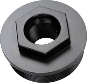 CMMG 11DB017 Zeroed Direct Thread Hub Mount 1/2x28 Black Nitride