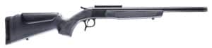 CVA Scout V3 single-shot rifle .450 Bushmaster 22in blued barrel stealth grey stock
