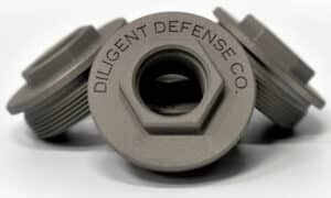 DDC HUB DTA M18X1.5 direct-thread adapter in 6-4 titanium