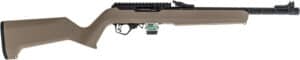 Tandemkross TKX22 .22 LR semi-auto rifle in black and FDE with M-LOK handguard