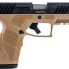 Taurus GX2 9mm tan frame black slide 3.38in pistol with two 13-round magazines