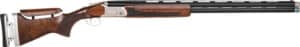Mossberg Gold Reserve Super Sport 12ga 30in over-under shotgun with polished silver receiver and black walnut stock
