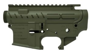 Faxon AR-15 X-TRA LITE stripped receiver set in OD Green