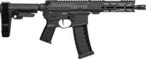 CMMG Banshee MK4 9mm 8-inch RipBrace Armor Black pistol with EML4 M-LOK handguard