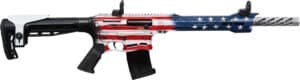 Citadel BOSS-25 12ga semi-auto shotgun American Flag Cerakote tactical stock right-hand
