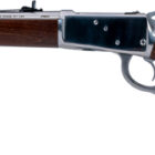 Heritage 92 lever action rifle .44 Magnum 18 inch polished stainless with hardwood stock