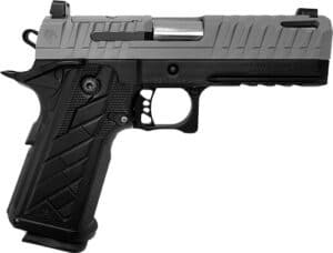Century Arms Apollo 11 V2 Compact 9mm pistol grey Cerakote left profile