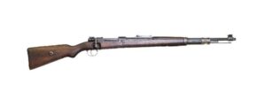 Century Arms Portuguese M/937A 8.5X57MM bolt-action rifle with hardwood stock and 23.6in barrel