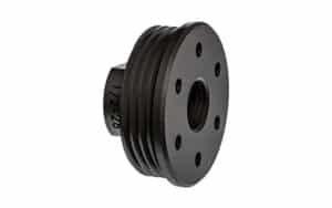 Grovtec HUB Direct Thread Adaptor 5/8x24 Black Nitride stainless one-piece