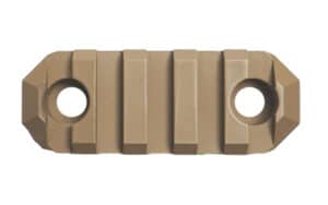 GROVTEC RAIL MLOK 5 SLOT 2.2" COY