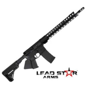 Lead Star Arms Grunt Rifle 5.56 with 16-inch barrel and 15-inch handguard in black