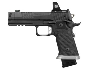 SIG Sauer P211 GTO 9mm pistol with 4.4 inch bull barrel, MACH3D compensator and ROMEO3 PRO red dot