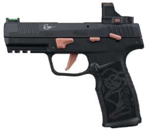 Sig Sauer P322 Rose .22 LR 4 inch ROMEO-RS compact pistol black with rose accents