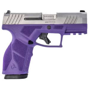 Taurus GX2 9mm pistol dark purple polymer frame stainless steel slide 3.38-inch barrel