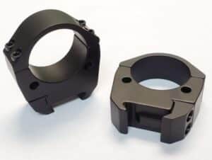 TALLEY RINGS 36MM LOW MODERN - SPORTING RIFLE BLACK