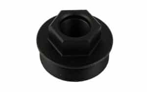 YHM 1/2"-28 CRBNE ADPTR SDWNR M2 BLK