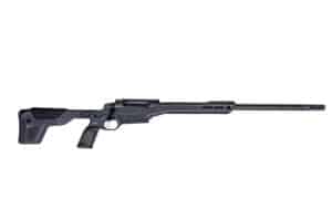 Weatherby 307 Alpine MDT Carbon bolt-action rifle with 18-inch carbon fiber threaded barrel and MDT chassis