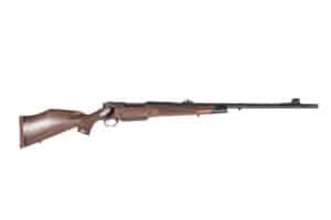 Weatherby Mark V Frontier MFT01N300WR6B 300 WBY Mag 24-inch threaded barrel Oiled Walnut Monte Carlo stock