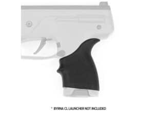Byrna CL launcher Hogue rubber grip sleeve in black