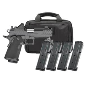 Springfield Armory 1911 DS Prodigy Comp 9mm with Viridian RFX11 and four magazines
