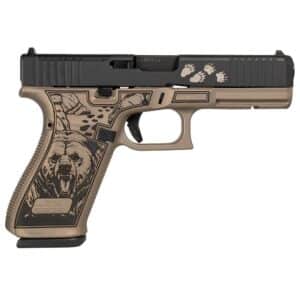 Glock G20 V MOS 10mm handgun with 4.61in ported barrel and three magazines