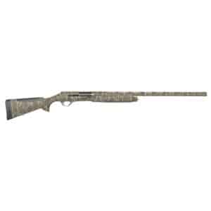 Retay ACE-R 28 Gauge 26in Mossy Oak Bottomland synthetic stock shotgun side view