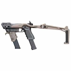 Recover Tactical 20/20N SLX stabilizer brace kit tan for 9mm and .357 double-stack Glock pistols