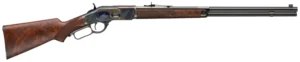 Winchester 1873 Deluxe lever-action rifle .357 Magnum 24 inch barrel color case hardened receiver walnut stock