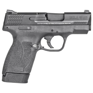Smith & Wesson M&P45 Shield M2.0 compact .45 ACP pistol with 3.3-inch barrel and white dot sights