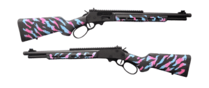 Smith & Wesson 1854 Stealth Hunter Miami Tiger Stripe 30/30 WIN 16.5-inch lever-action rifle