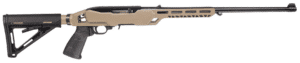 Ruger Timber Creek Enforcer 10/22 rifle in flat dark earth M-LOK chassis with 18.5 inch barrel