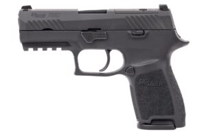 SIG SAUER P320 CMPCT TACPRO 9MM NIT 15+1 compact handgun side view