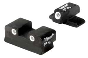 Trijicon 600988 Bright & Tough Night Sights  Green/Tritium White Outline Front Sight-Green/Tritium White Outline Rear Sight FN509