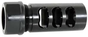 American Precision Arms G2L5830N Gen 2 Little Bastard Self Timing Brake Black Nitride Stainless Steel with 5/8"-24 tpi Threads, 2.22" OAL & 1" Diameter for 30 Cal Rifle