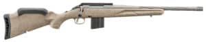 Ruger 46927 American II Ranch Full Size 6.5 Grendel 10+1 16.10" Cobalt Cerakote Spiral Fluted Threaded Barrel & Alloy Steel Receiver w/Picatinny Rail, Flat Dark Earth Splatter Adj LOP Synthetic Stock