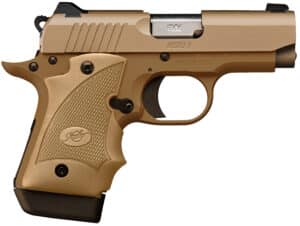 Kimber Mfg.,inc 3300247 Micro 9 MC TP 9mm 7+1 3.15" KimPro Black Stainless Steel Slide KimPro Gray Desert Tan Grip