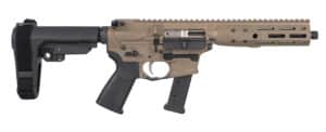LWRC IC-9 9mm pistol Flat Dark Earth 8.5 inch barrel