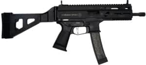 Grand Power 850003223117 Stribog SP9A3 9mm Luger 30+1 Black SB Tactical Brace
