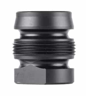 Dead Air DA143 Xeno Xero Black 4140 HT Alloy Steel 9/16x24 RH Threads 1.105" OAL 0.99" Diameter 9mm