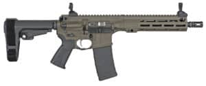 LWRC IC-MKII 10.50 inch piston AR pistol with SBA3 brace and M-LOK handguard