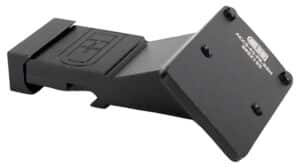 C&H Precision PR45RSH Picatinny Mount Red Dot Optic Mount Black Aluminum Compatible w/ Trijicon RMR/SRO