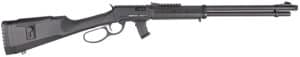 Derya Firearms TM22.LEVER.20 TM22 Lever 22 LR 10+1 20" Black Threaded Barrel, Black Anodized Picatinny Rail Receiver, Black AG w/Extensions Polymer Buttstock