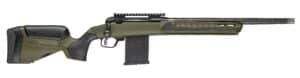 Savage Arms 32664 110 UltraLite Predator 308 Win 10+1 18" Carbon Fiber Barrel, Arca Rail Forend, Hunter Green AccuStock w/AccuFit V2 Synthetic Stock, Right Hand
