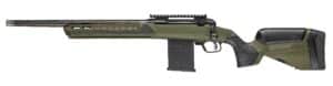 Savage Arms 32947 110 UltraLite Predator 308 Win 10+1 18" Carbon Fiber Barrel, Arca Rail Forend, Hunter Green AccuStock w/AccuFit V2 Synthetic Stock, Left Hand