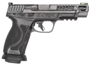 Smith & Wesson 14071 M&P M2.0 Competitor HD 9mm Luger 10+1 5" Overall Black Armornite Stainless Steel Spiral Fluted Barrel, Lightening Cut/Optic Ready/Serrated Slide & Stainless Steel Frame w/Picatinn