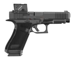 Glock P61750B01DC8A3 G17 Gen6 w/Aimpoint Full Size 9mm Luger 10+1 4.49" Black GMB Barrel, Black nDLC Steel Serrated w/Optic Slide, Black Polymer Frame w/Accessory Rail, Interchangeable Backstrap Grip,