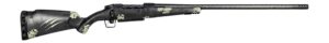 Fierce Firearms ROGSCX7PRC20BF Carbon Rogue XP 7mm PRC 3+1 20" Carbon Fiber Match Grade Threaded Barrel, Black Cerakote Steel Drilled & Tapped Receiver, BiPod Rail Forend, Forest Camo Fixed Carbon Fib