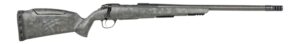 Fierce Firearms  CT Rage LR Full Size 6.5 PRC 4+1 24" Carbon Fiber Match Grade Threaded Barrel, Black Cerakote Titanium Drilled & Tapped Receiver, Picatinny Rail Forend, Carbon Matrix Push Button Adj