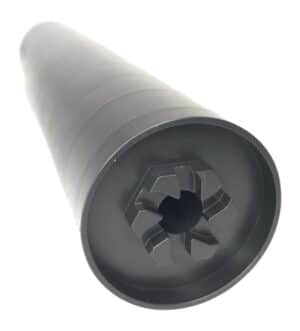 Fuqua Precision Machining DACH30SSBLK Dirty Dachshund 30Cal 1.60" Black 17-4 Stainless Steel 1.375"x24